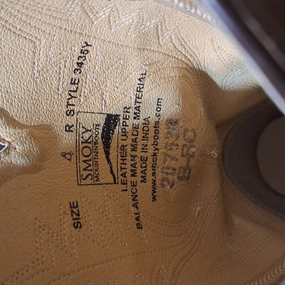 Girl's Smoky Mountain Boots Size 4 Amazing Condition! - Picture 11 of 11